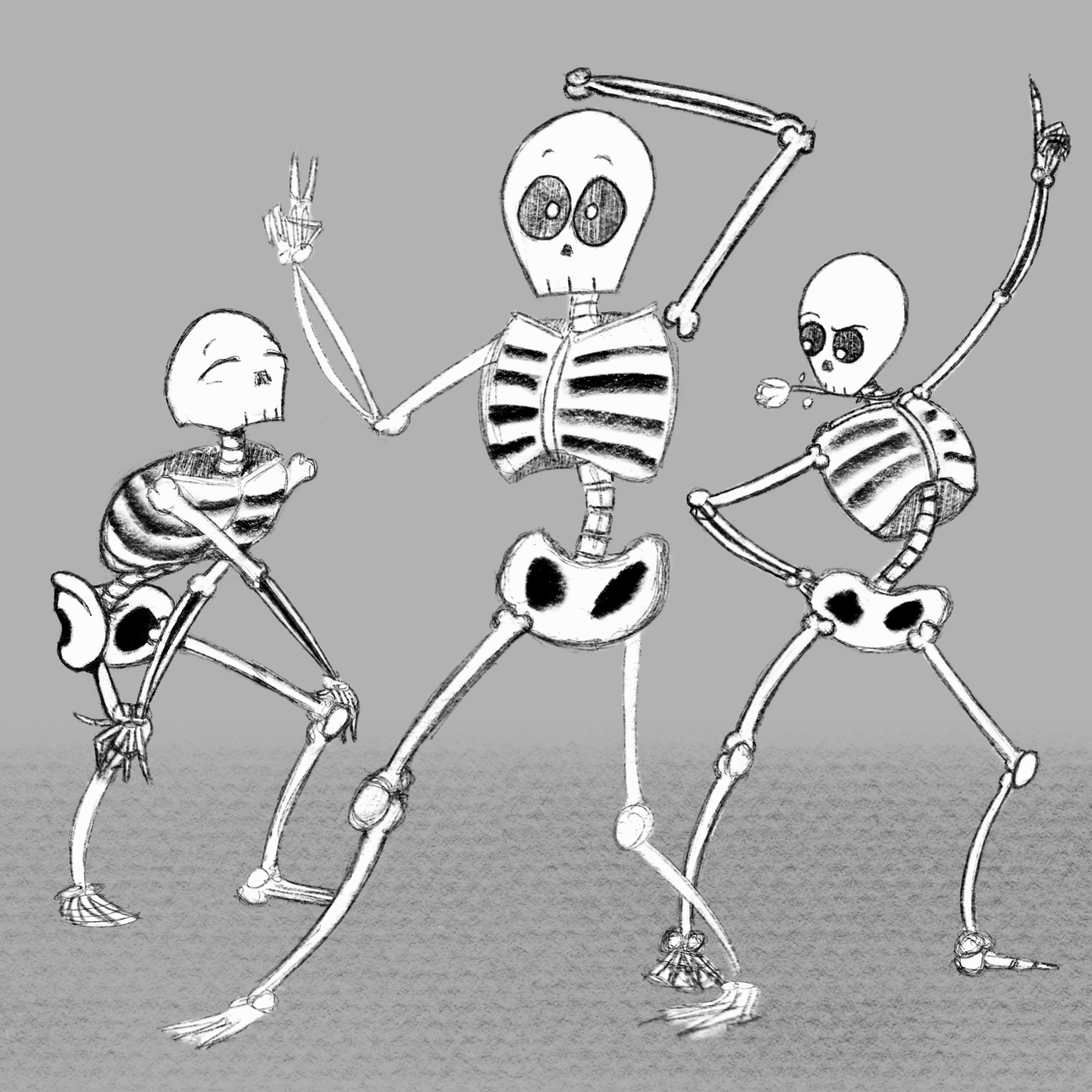Dancing Skeletons