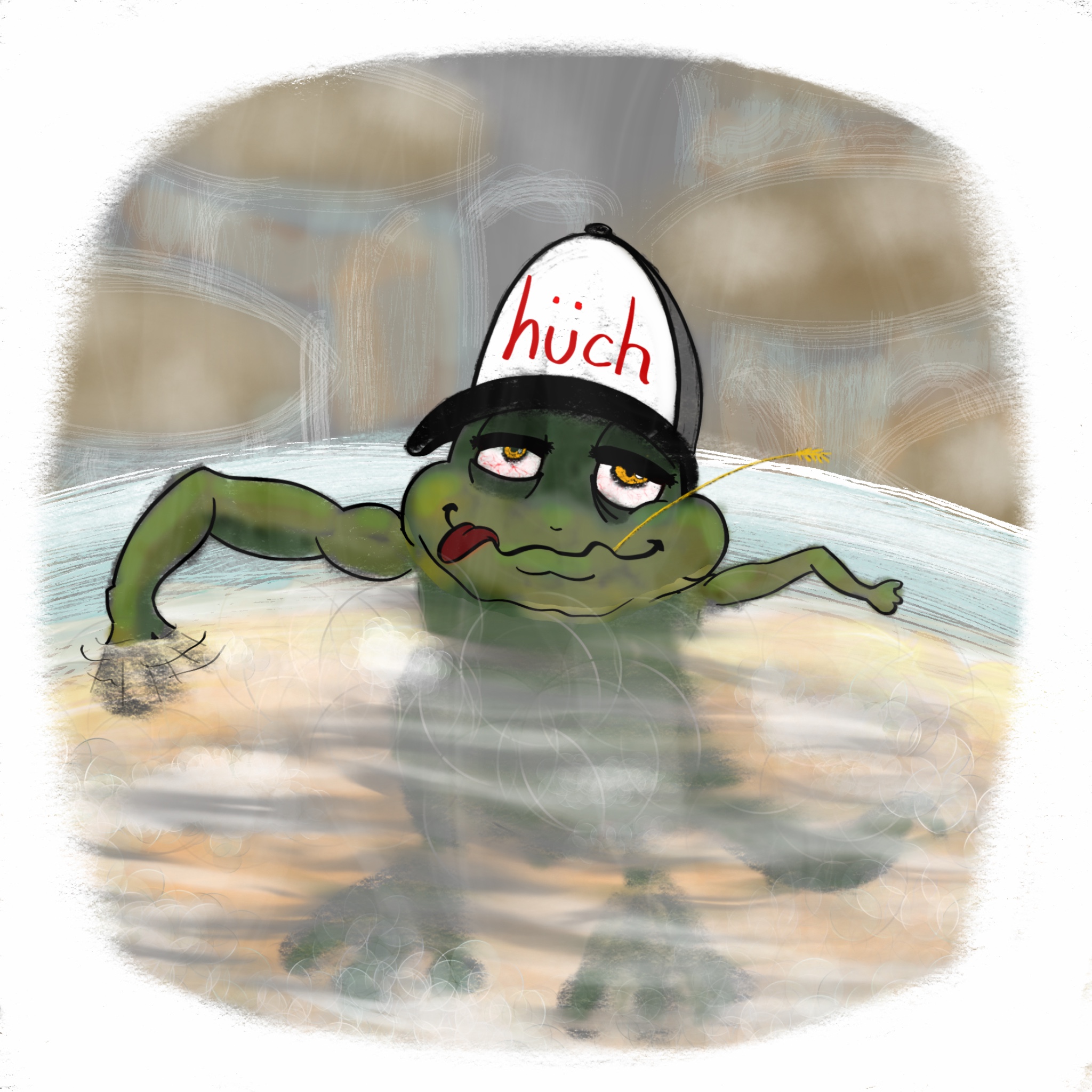 Early, the Hooch-Addicted Tadpole NPC