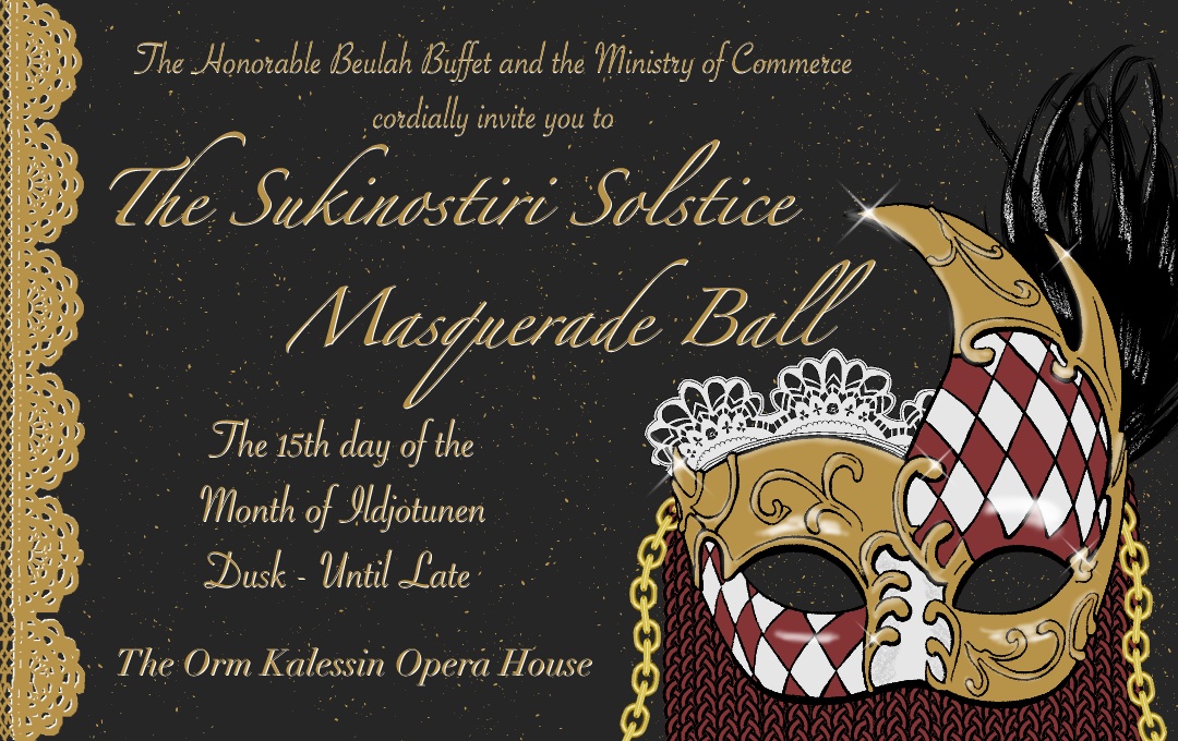 Masquerade Invitation