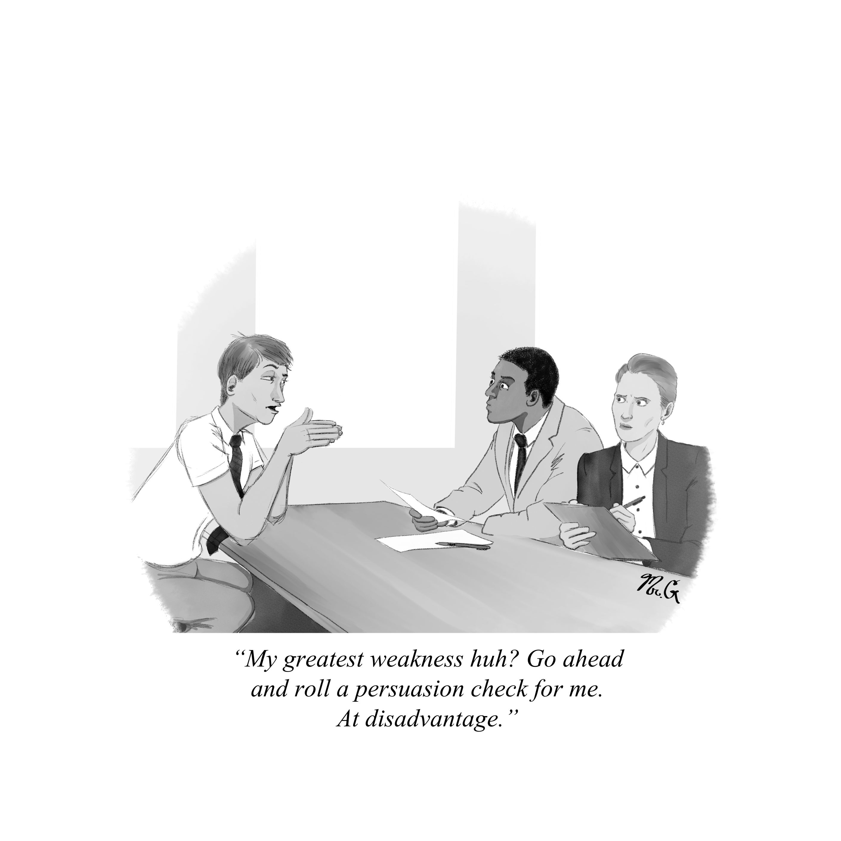 Persuasion Check Interview