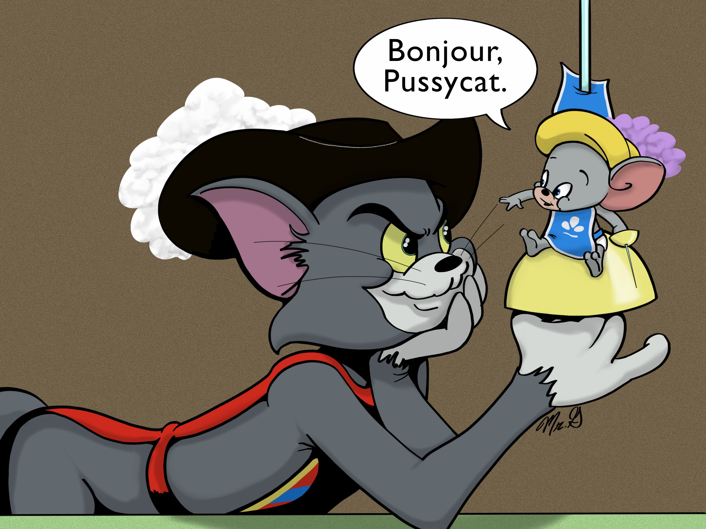 MGM Tom and the Mouseketeer