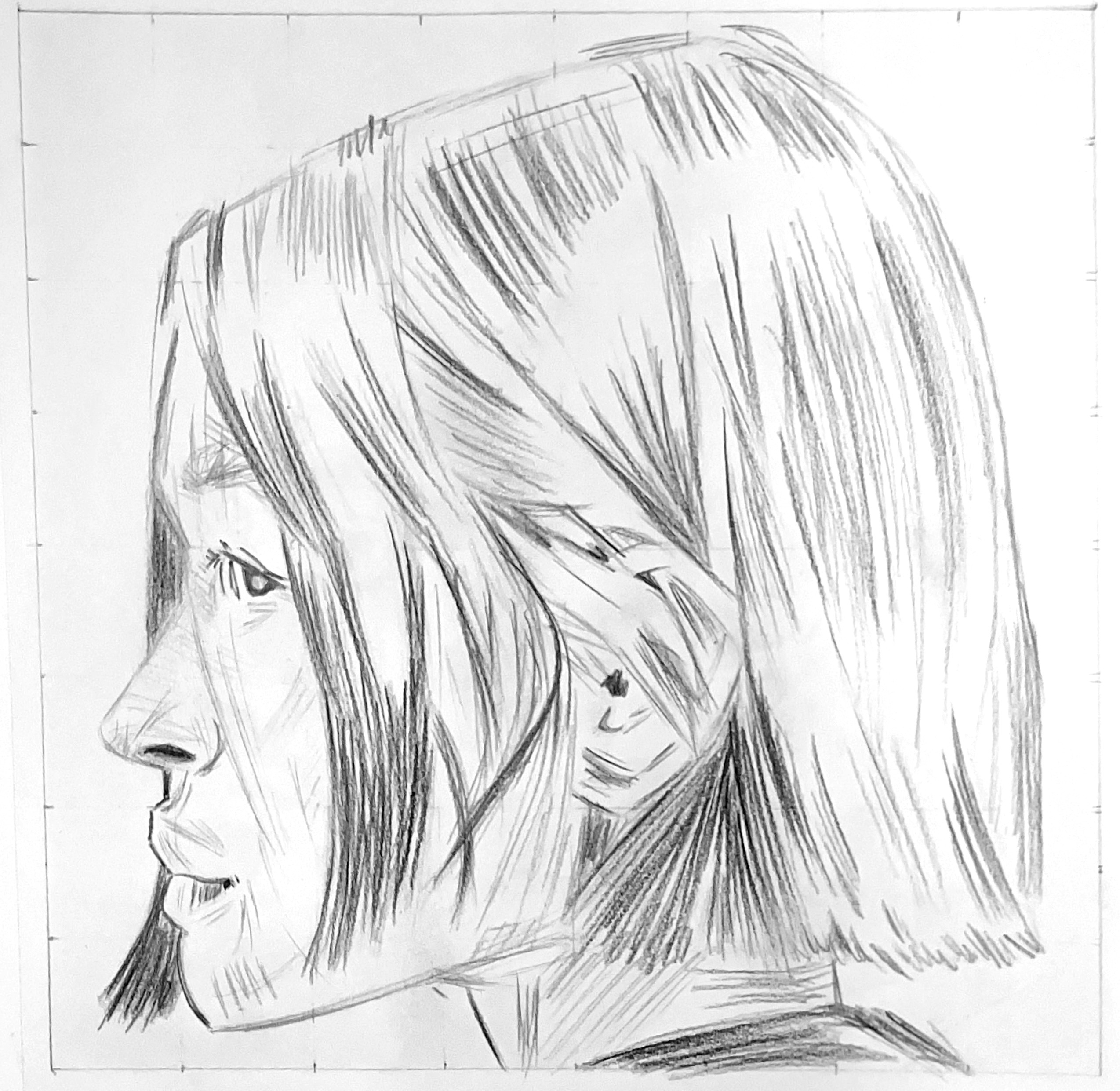 Portrait Profile Linework