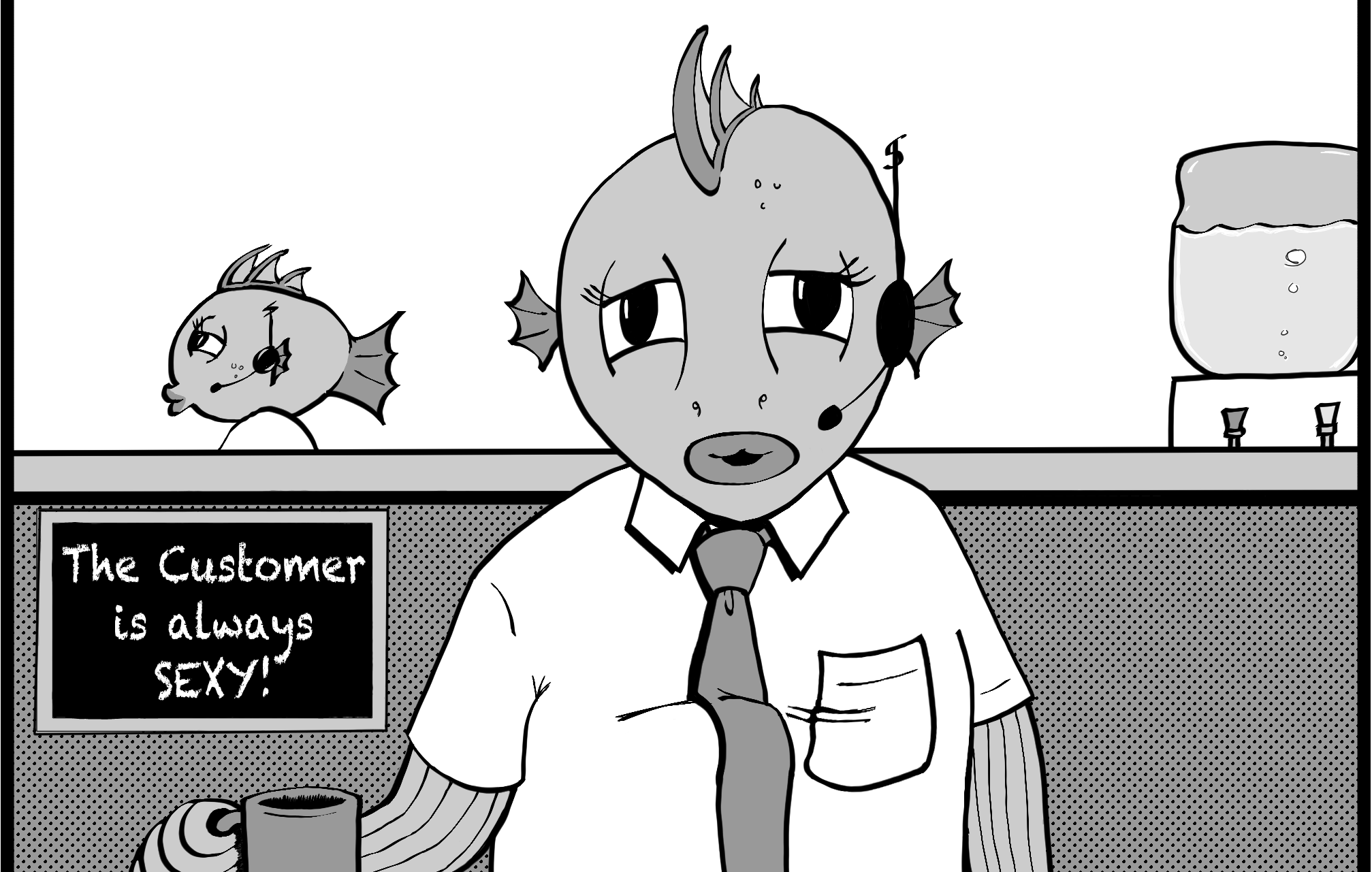 Customer is Always Sexy