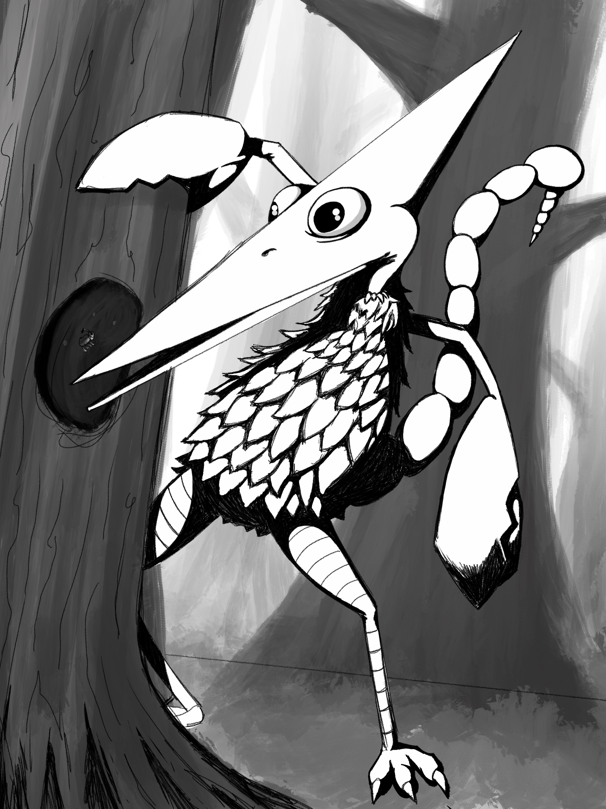 Pterodactyl Crab Ostrich Scorpion